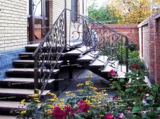 Кованые перила - «Протект Ковка»