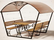 Кованые беседки - «Протект Ковка»