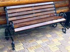 Кованые скамейки - «Протект Ковка»